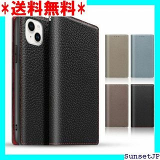 ☆在庫限り☆ TENSIK iPhone15 ケース 手帳 ック×レッド 246(その他)