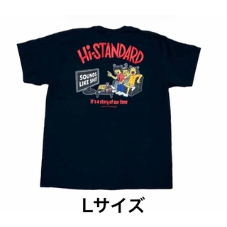  Hi-STANDARD SLS TEE BLACK Lサイズ(Tシャツ/カットソー(半袖/袖なし))