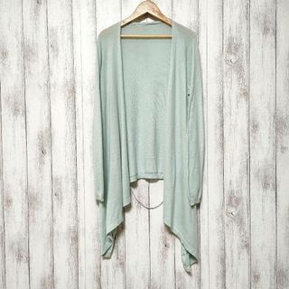 ユニクロ(UNIQLO)のユニクロ (M)　UVカット ストールカーディガン　ウエスト紐あり(カーディガン)