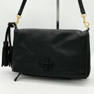 トリーバーチ(Tory Burch)の✨️美品✨️Tory Burch Mcgraw ショルダーバッグ ブラック(ショルダーバッグ)