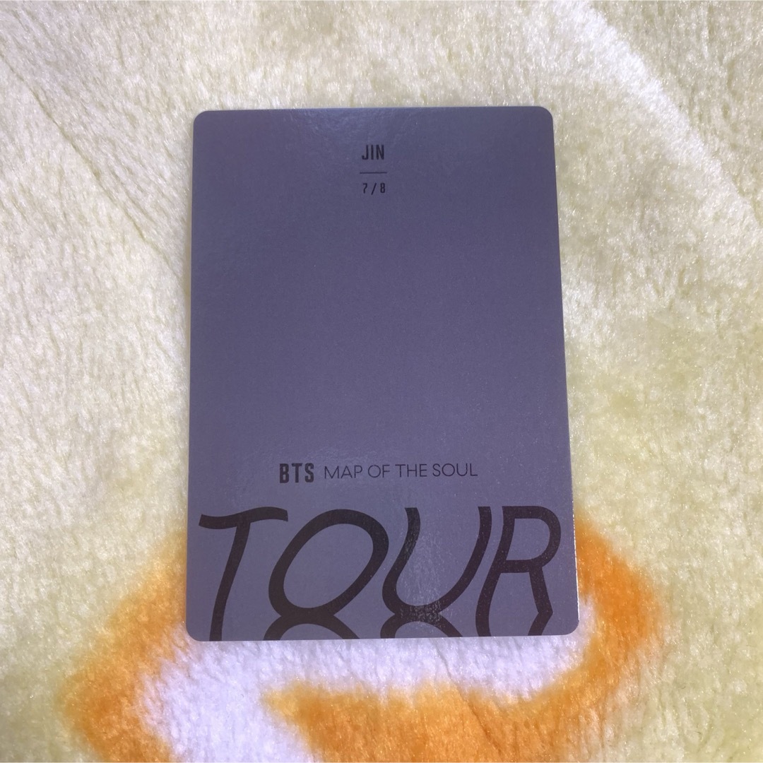 防弾少年団(BTS)(ボウダンショウネンダン)のBTS JlN ジン map of the seul ミニフォト トレカ グッズ エンタメ/ホビーのCD(K-POP/アジア)の商品写真