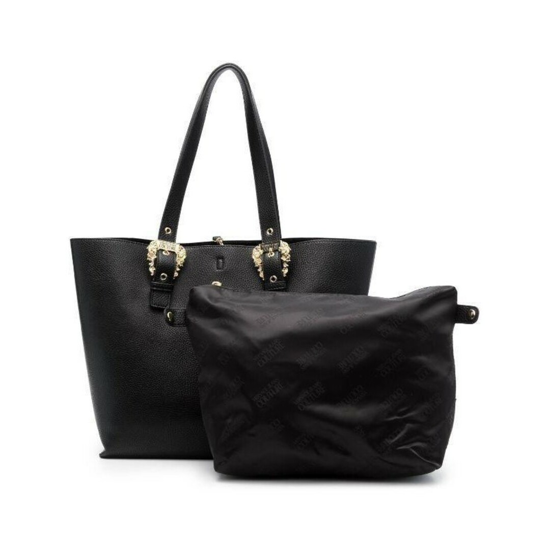 【最終価格】 VERSACE JEANS COUTURE ハンドバッグ ブラック レディースのバッグ(ハンドバッグ)の商品写真
