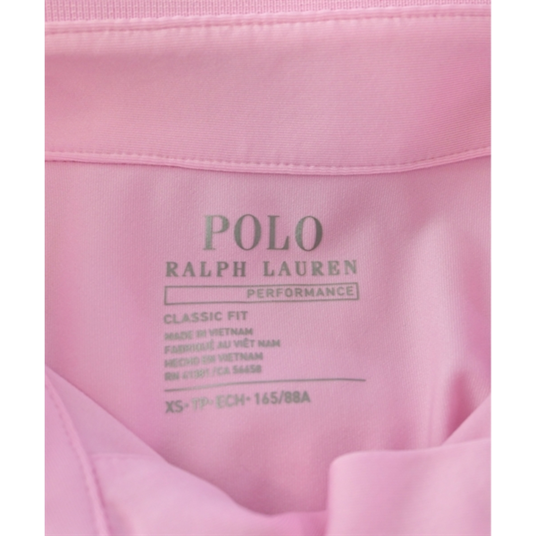 POLO RALPH LAUREN(ポロラルフローレン)のPolo Ralph Lauren ポロラルフローレン ポロシャツ XS ピンク 【古着】【中古】 レディースのトップス(ポロシャツ)の商品写真