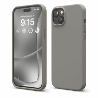 【色: ミディアムグレー】【elago】 iPhone15Plus 対応 ケース(その他)