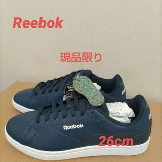 ★送料無料　Reebok　リーボックスニーカー　メンズ　レディース26cm　紺色(スニーカー)