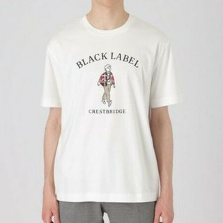 ブラックレーベルクレストブリッジ(BLACK LABEL CRESTBRIDGE)の【新品】ブラックレーベルクレストブリッジ　Tシャツ　LL　ホワイト　179(Tシャツ/カットソー(半袖/袖なし))