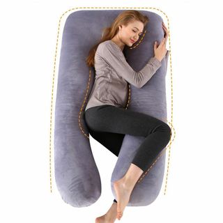 【日本ブランド・医師推奨】ハグミークッション 抱き枕 サイズ130×80 大きい(枕)