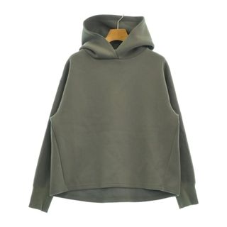 バーニーズニューヨーク(BARNEYS NEW YORK)のBARNEYS NEWYORK バーニーズニューヨーク パーカー F 緑 【古着】【中古】(パーカー)