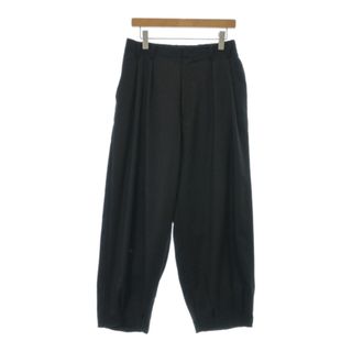 バージスブルック(BASISBROEK)のBASISBROEK バシスブローク スラックス 3(L位) 黒 【古着】【中古】(スラックス)