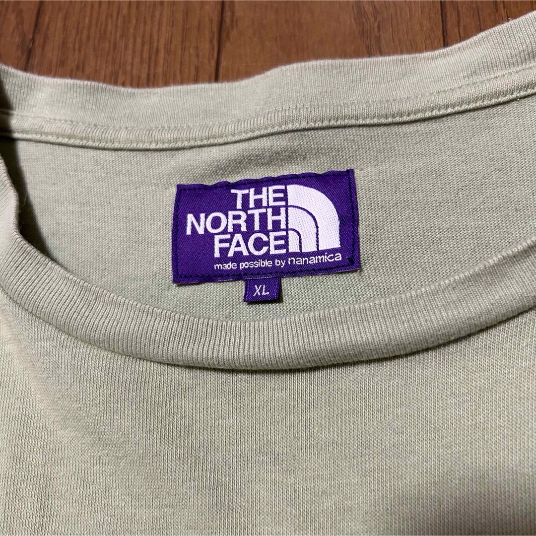 THE NORTH FACE(ザノースフェイス)のXLサイズ！ザ ノースフェイス×nanamica古着半袖ポケットTシャツ メンズのトップス(Tシャツ/カットソー(半袖/袖なし))の商品写真