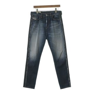 ディーゼル(DIESEL)のDIESEL ディーゼル デニムパンツ 30(M位) 青x黒(デニム) 【古着】【中古】(デニム/ジーンズ)