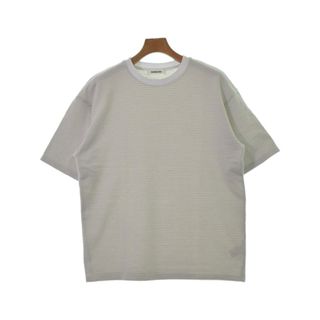 MONKEY TIME Tシャツ・カットソー M グレーx白(総柄) 【古着】【中古】(Tシャツ/カットソー(半袖/袖なし))