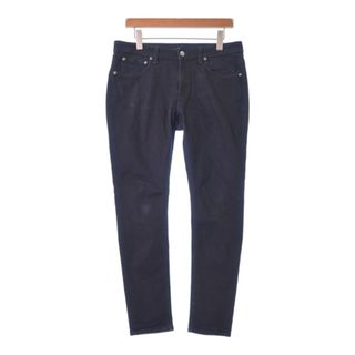 ヌーディジーンズ(Nudie Jeans)のNudie Jeans デニムパンツ 32(L位) 黒(デニム) 【古着】【中古】(デニム/ジーンズ)