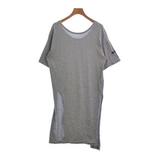 Le minor ルミノア Tシャツ・カットソー -(XL位) グレー 【古着】【中古】