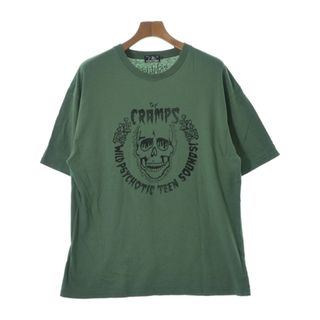 ヒステリックグラマー(HYSTERIC GLAMOUR)のHYSTERIC GLAMOUR Tシャツ・カットソー L 緑 【古着】【中古】(Tシャツ/カットソー(半袖/袖なし))