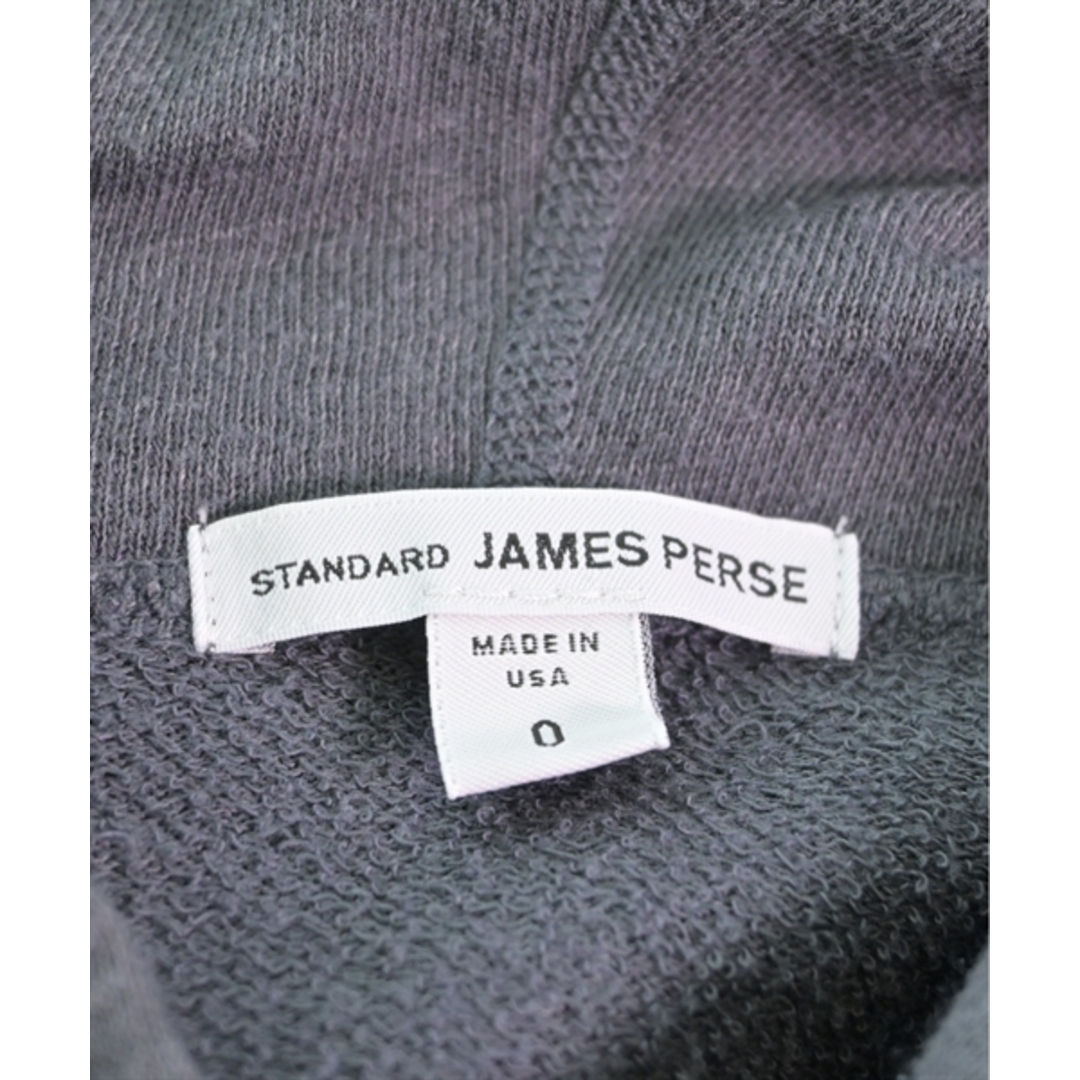 JAMES PERSE(ジェームスパース)のJAMES PERSE ジェームスパース パーカー 0(XS位) グレー 【古着】【中古】 レディースのトップス(パーカー)の商品写真
