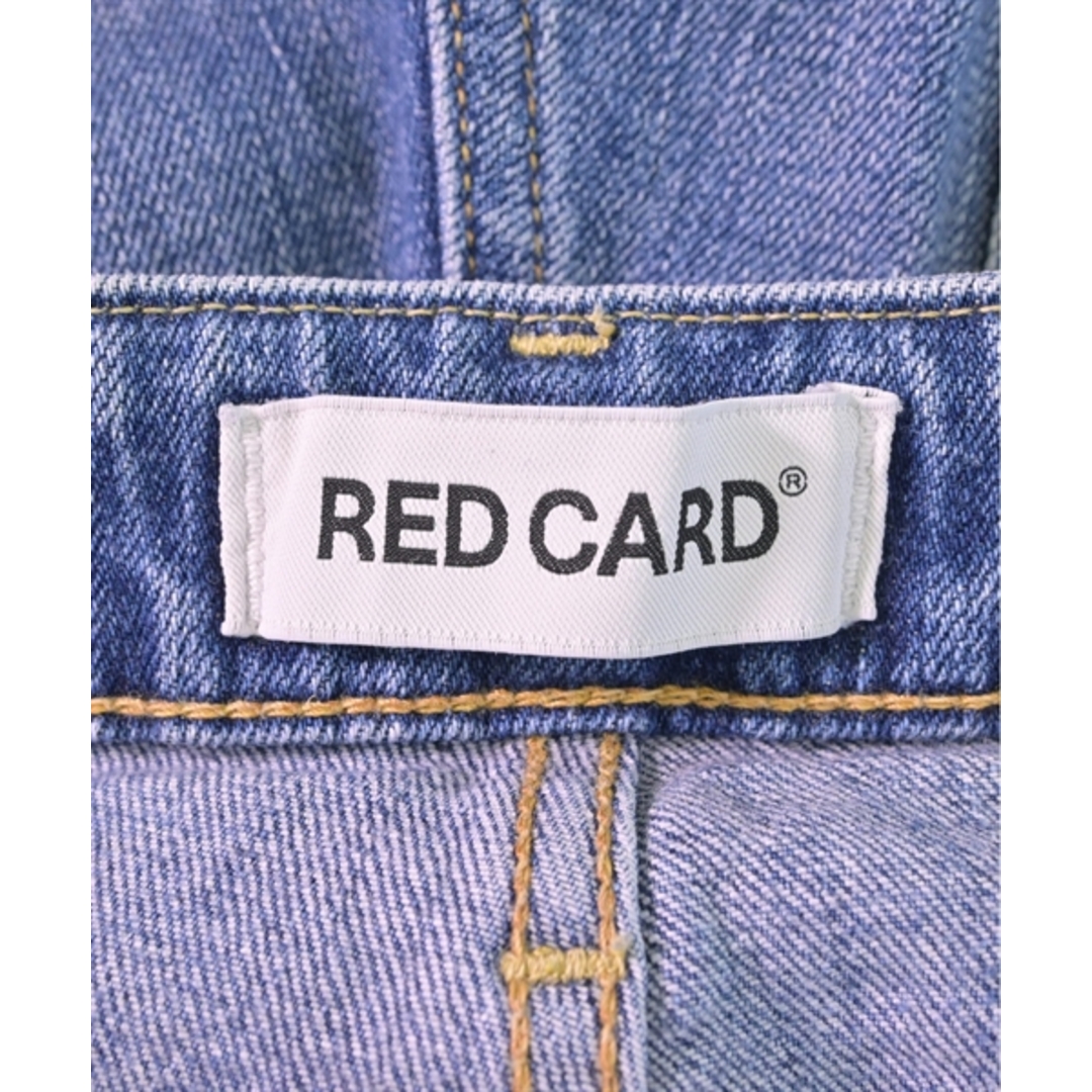 RED CARD レッドカード デニムパンツ 24(S位) インディゴ(デニム) 【古着】【中古】 RED CARD レッドカード デニムパンツ 24(S位) インディゴ(デニム) 【古着】【中古】