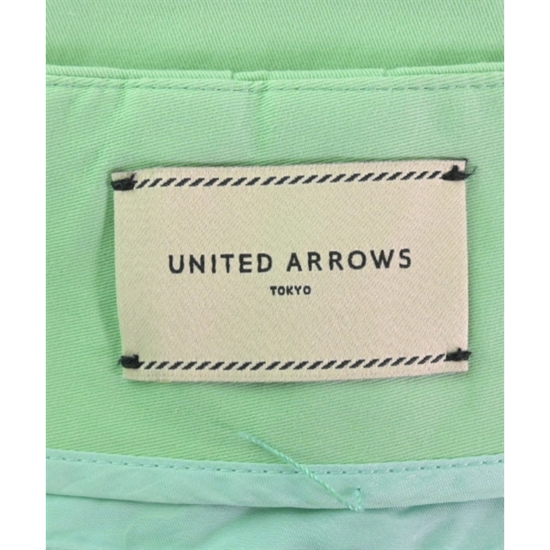 UNITED ARROWS(ユナイテッドアローズ)のUNITED ARROWS ユナイテッドアローズ スラックス 36(S位) 緑 【古着】【中古】 レディースのパンツ(その他)の商品写真