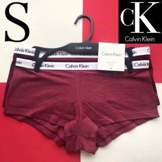 カルバンクライン(Calvin Klein)のck レア USA カルバンクライン 下着 ボーイ ショーツ 2枚 S(ショーツ)