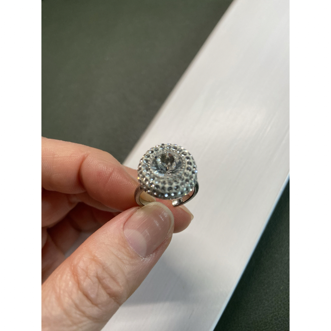 ハンドメイドリング　サイズフリー レディースのアクセサリー(リング(指輪))の商品写真
