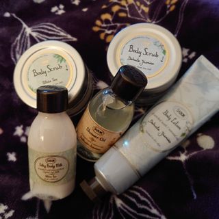 サボン(SABON)の＃SABON WHITE TEA & DELICATE JASMINE(ボディスクラブ)