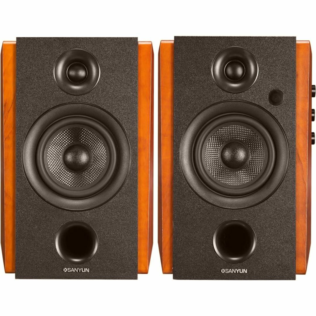 Sanyun SW228BT 80Wアクティブブックシェルフスピーカー スピーカー Sanyun SW228BT 80Wアクティブブックシェルフスピーカー スピーカー