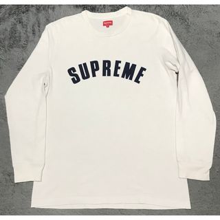 Supreme - supreme アーチロゴ　ロングtシャツ