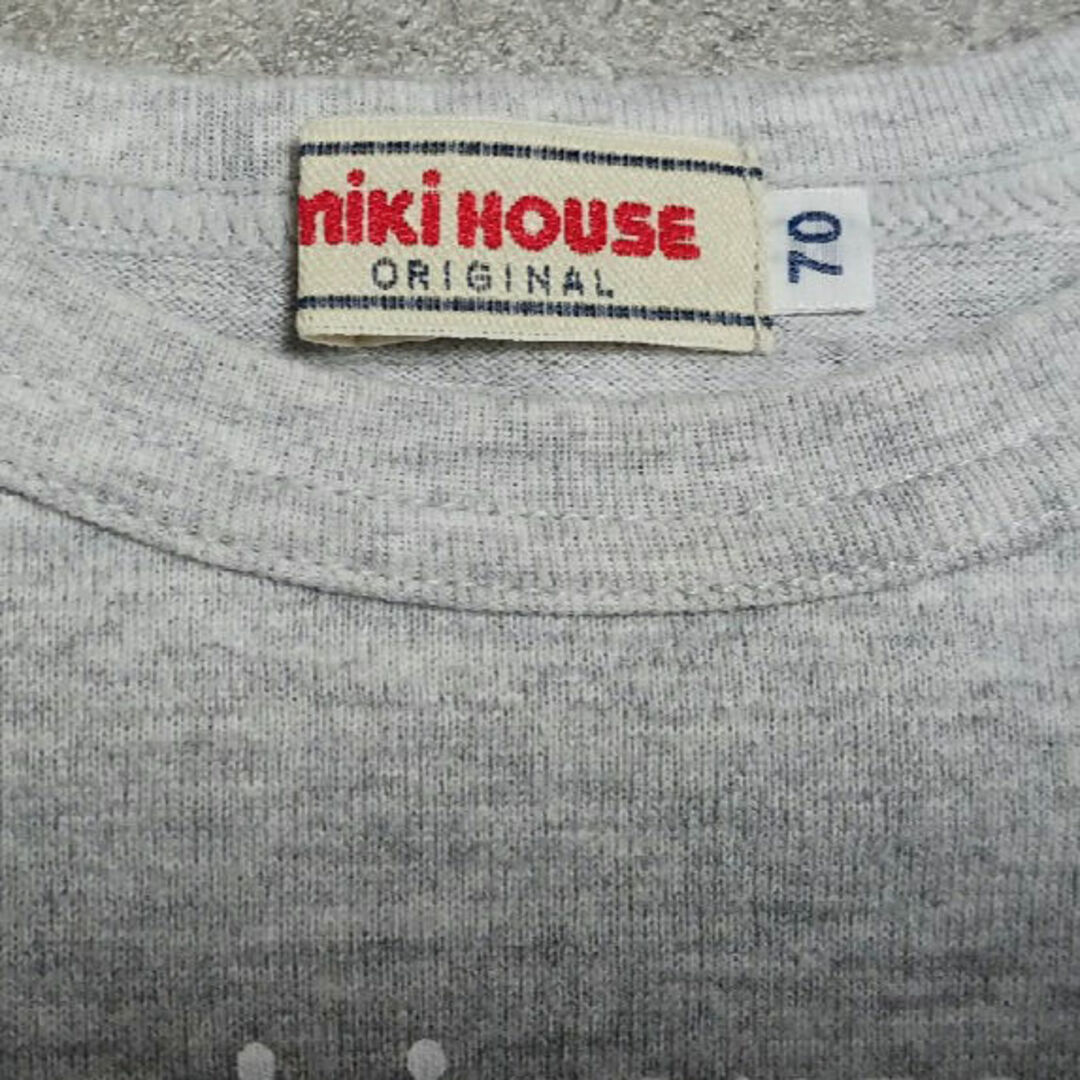 mikihouse(ミキハウス)のMIKIHOUSE  長袖Tシャツ  ベビー キッズ/ベビー/マタニティのベビー服(~85cm)(Ｔシャツ)の商品写真