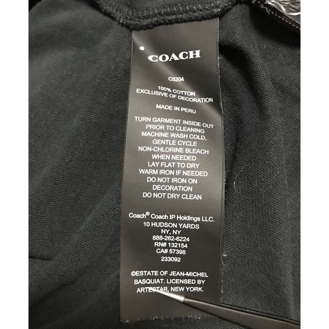 COACH(コーチ)のcoach バスキア　プリントtシャツ メンズのトップス(Tシャツ/カットソー(半袖/袖なし))の商品写真