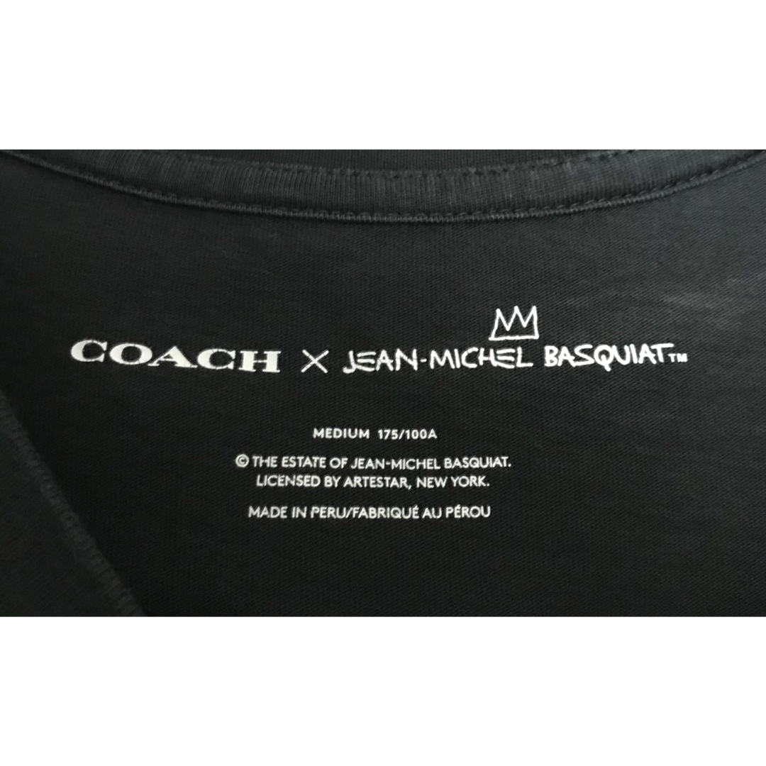 COACH(コーチ)のcoach バスキア　プリントtシャツ メンズのトップス(Tシャツ/カットソー(半袖/袖なし))の商品写真