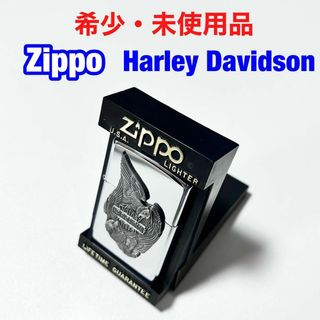 ZIPPO ハーレーダビ ッドソン イーグル メタル貼り 1997年製 /(タバコグッズ)