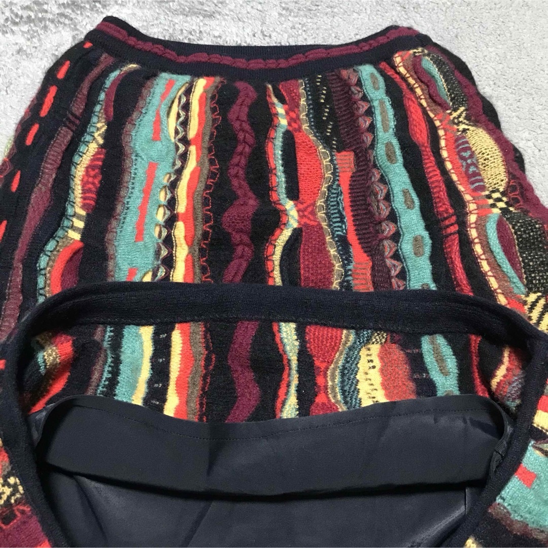 COOGI - coogi 3Dニット カシミア スカートの通販 by TK|クージーなら COOGI - coogi 3Dニット カシミア スカートの通販 by TK|クージーなら