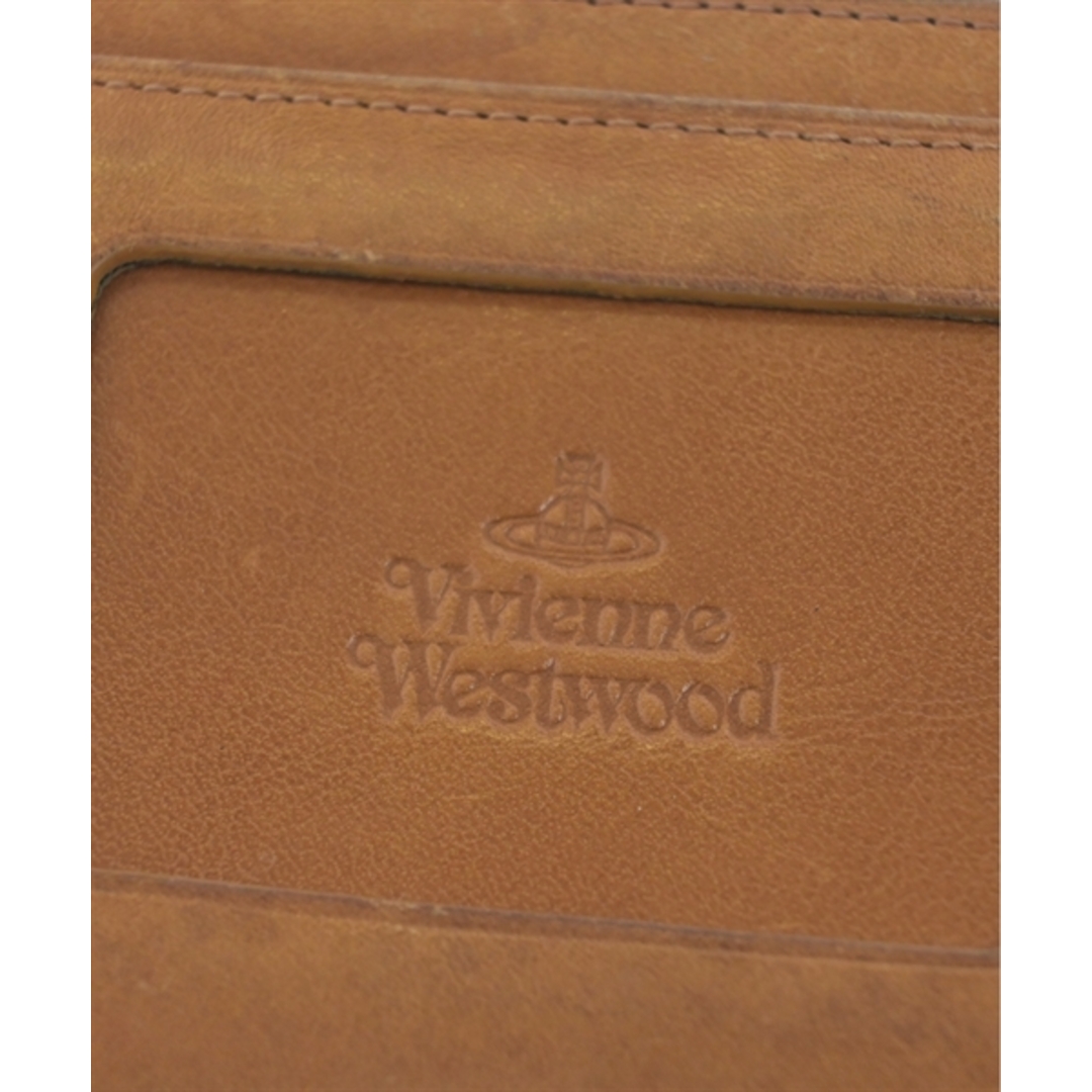 Vivienne Westwood(ヴィヴィアンウエストウッド)のVivienne Westwood カードケース - 茶 【古着】【中古】 レディースのファッション小物(名刺入れ/定期入れ)の商品写真