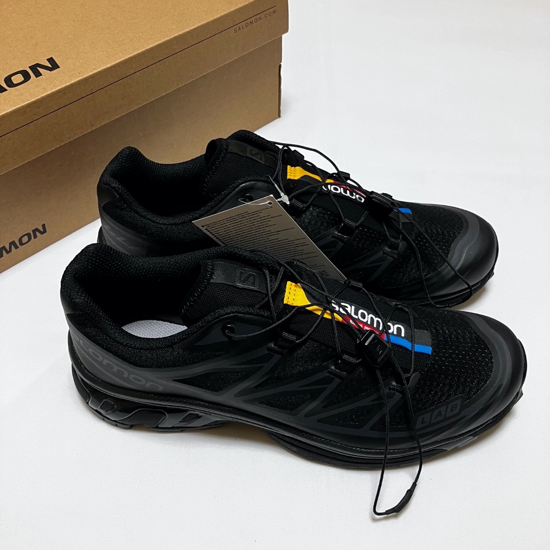 SALOMON(サロモン)の新品 28.0 SALOMON XT-6 スニーカー 黒 6131 メンズの靴/シューズ(スニーカー)の商品写真