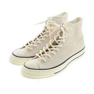 コンバース(CONVERSE)のCONVERSE コンバース スニーカー 28cm オフホワイト 【古着】【中古】(スニーカー)