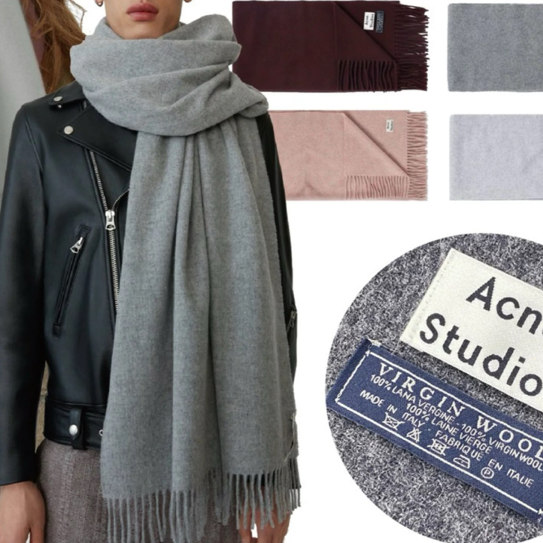 Acne Studios(アクネストゥディオズ)のAcne Studios（アグネストゥディオズ）マフラー🧣 レディースのファッション小物(マフラー/ショール)の商品写真