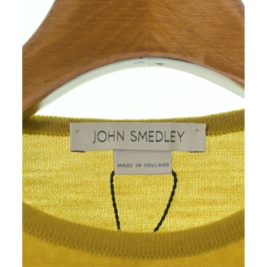 JOHN SMEDLEY(ジョンスメドレー)のJOHN SMEDLEY ジョンスメドレー ニット・セーター S 黄 【古着】【中古】 レディースのトップス(ニット/セーター)の商品写真