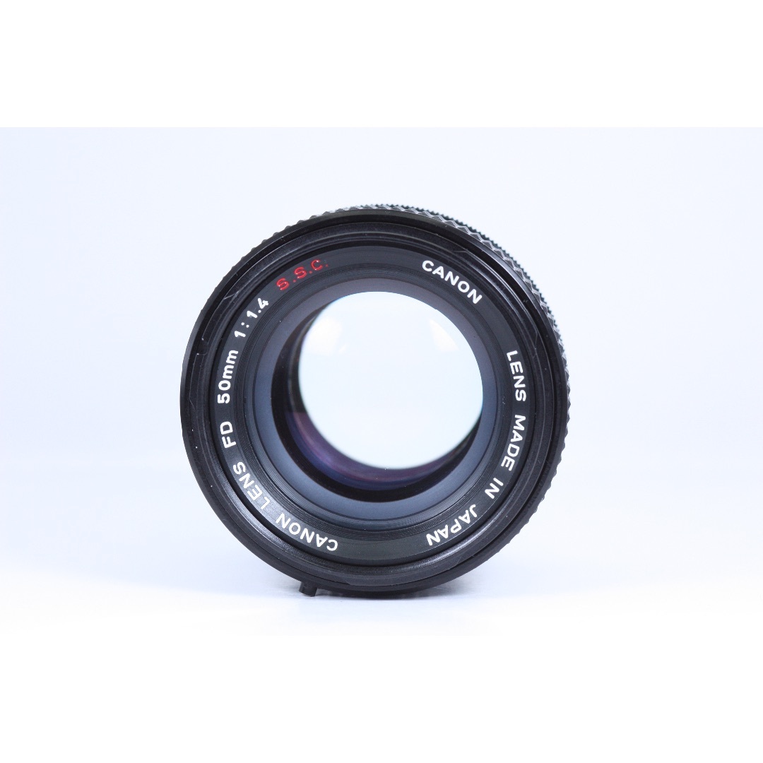Canon(キヤノン)のCANON FD 50mm F1.4 S.S.C 整備済み#230 スマホ/家電/カメラのカメラ(レンズ(単焦点))の商品写真