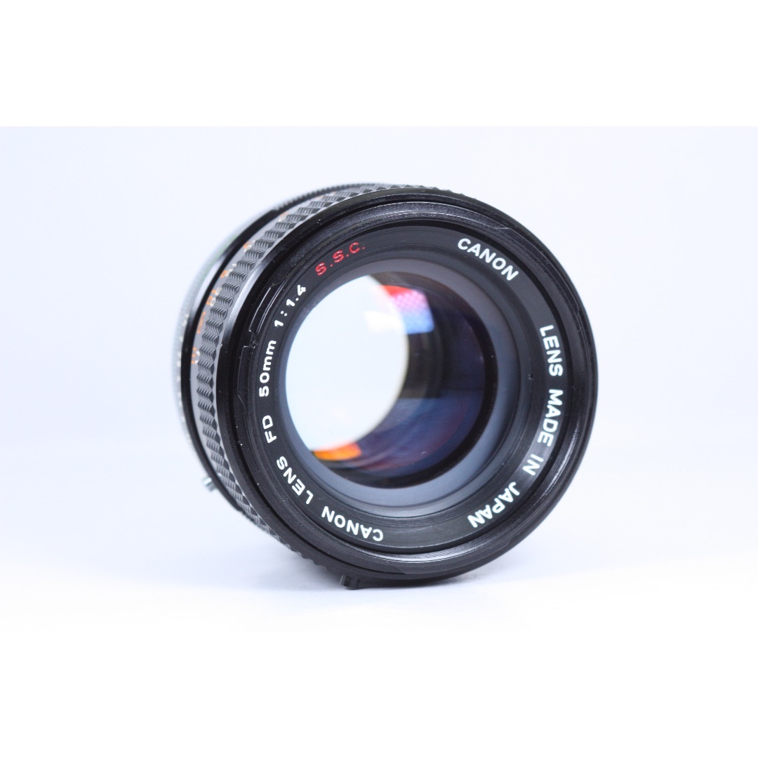 Canon(キヤノン)のCANON FD 50mm F1.4 S.S.C 整備済み#230 スマホ/家電/カメラのカメラ(レンズ(単焦点))の商品写真