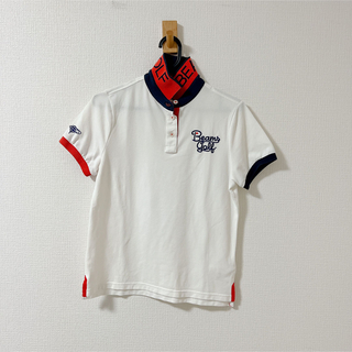 ビームスゴルフ(BEAMSGOLF)のビームスゴルフ　ポロシャツ　半袖　ロゴ(ウエア)
