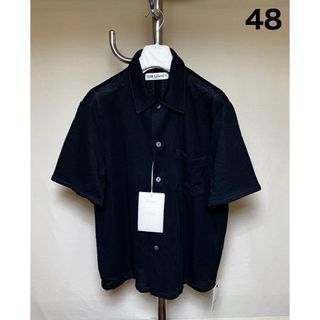 マルタンマルジェラ(Maison Martin Margiela)の新品 48 23aw OUR LEGACY ブークルボクシーシャツ黒 6146(シャツ)