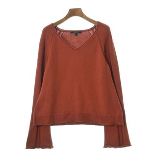 デレクラム(DEREK LAM)のDEREK LAM デレクラム ニット・セーター XS オレンジ 【古着】【中古】(ニット/セーター)