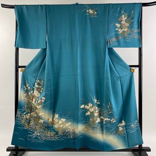 訪問着 身丈156cm 裄丈68.5cm 正絹 優品 【中古】(着物)