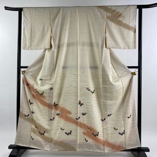 訪問着 身丈160cm 裄丈63.5cm 正絹 優品 【中古】(着物)