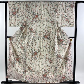 小紋 身丈158cm 裄丈62.5cm 正絹 優品 【中古】(着物)