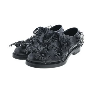 プラダ(PRADA)のPRADA プラダ ビジネス・ドレスシューズ UK7(25.5cm位) 黒 【古着】【中古】(ドレス/ビジネス)