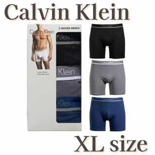 Calvin Klein - 【新品】カルバンクライン メンズ ボクサーパンツ 3枚組 XL アソート①