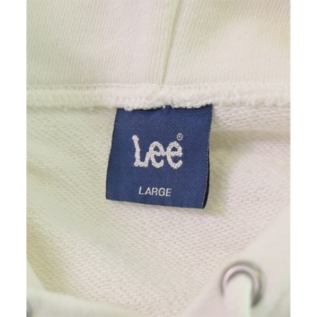 Lee(リー)のLee リー パーカー L 白 【古着】【中古】 メンズのトップス(パーカー)の商品写真