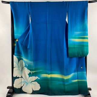 振袖 身丈167cm 裄丈67cm 正絹 名品 【中古】(着物)