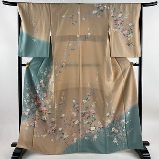 訪問着 身丈164.5cm 裄丈67cm 正絹 美品 名品 【中古】(着物)